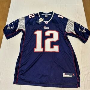 Vintage Tom Brady New England Patriots # 12  NFL Jersey! NWT!